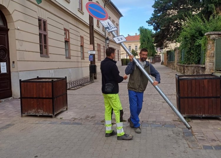 A Váci Városfejlesztő Kft. 2025.07.14. – 2025.07.20. közötti munkái