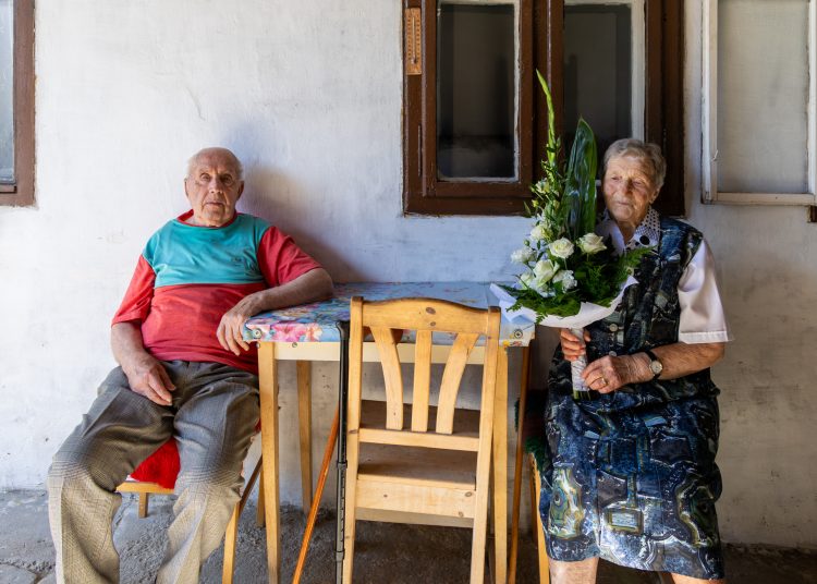 95. születésnapján köszöntötték Ilona nénit