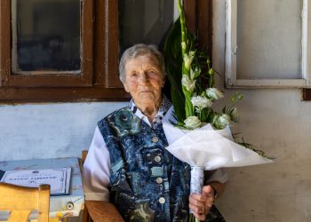 95. születésnapján köszöntötték Ilona nénit