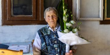 95. születésnapján köszöntötték Ilona nénit