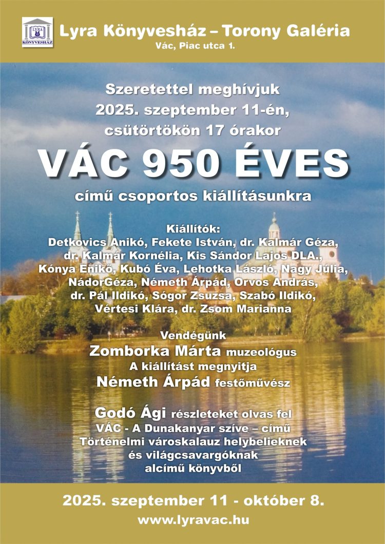 Csoportos kiállítás nyílik a Lyra Könyvesházban a jubileumi év alkalmából – videóval