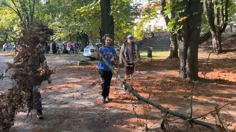 Több százan szedték a hulladékot és a lehullott leveleket a Ligetben