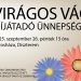 Virágos Vác díjátadó ünnepség