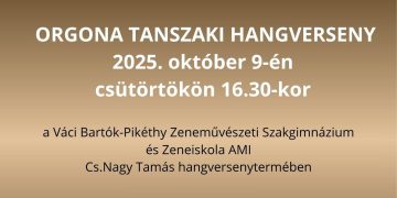 Orgona tanszaki hangverseny