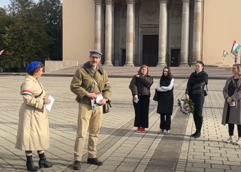 Történelmi sétával emlékeztek 56’ váci hőseire – videóval