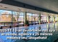 2025.11.13-án csütörtökön nyit újra az uszoda