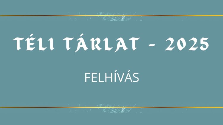 Idén is lesz Téli Tárlat, hamarosan beadhatók a pályaművek – videóval