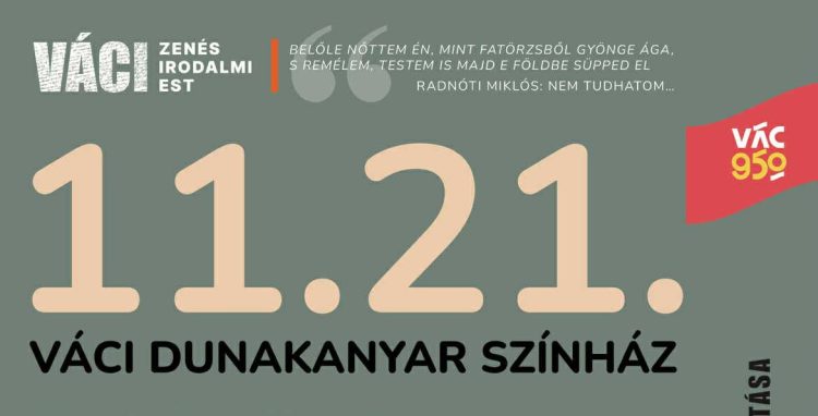 Váci zenés irodalmi est