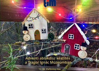 Adventi ablakdísz készítő workshop a Kék Házban