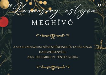 Karácsonyi hangversenyre hív a váci zeneiskola