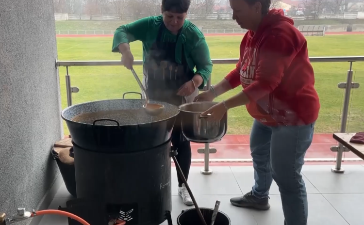 200 adagnyi babgulyást főztek rászorulóknak a Reménység Egyesületben