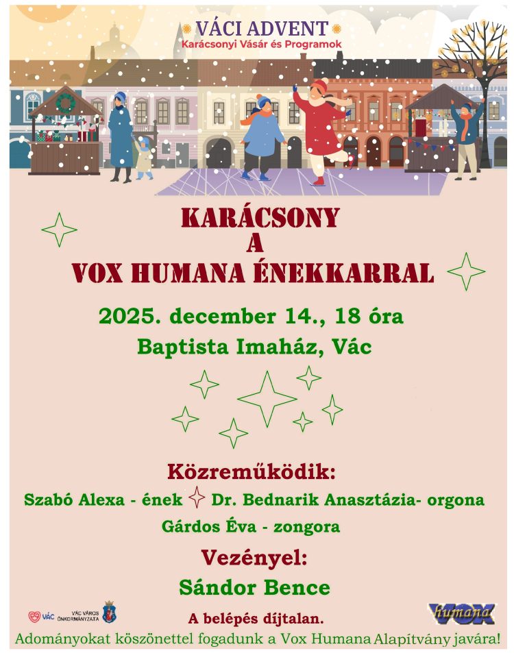 “Karácsony a Vox Humana Énekkarral”