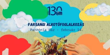 Farsangi alkotófoglalkozás a Pannónia Házban