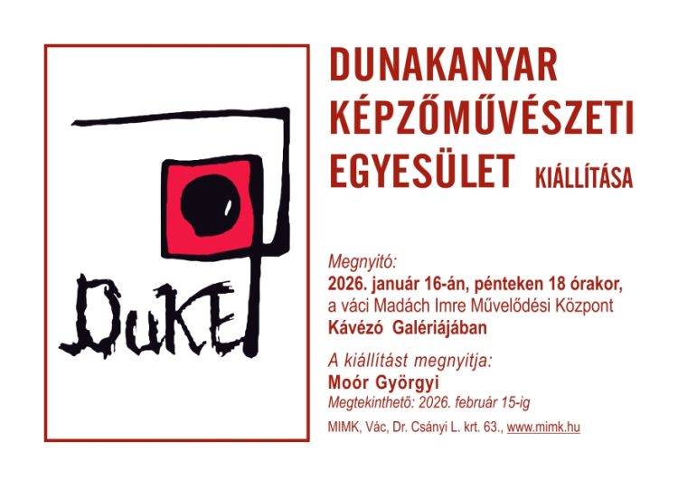 Kiállítás a művelődési központ Kávézó Galériájában