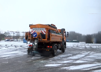A Városfejlesztő felkészült a hóhelyzetre