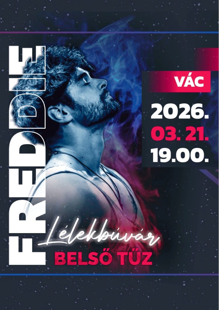 Freddie koncert a művelődési központban