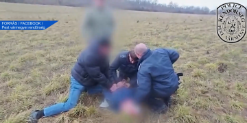 Filmbe illő hajszával fogták el a szökött férfit a határ közelében