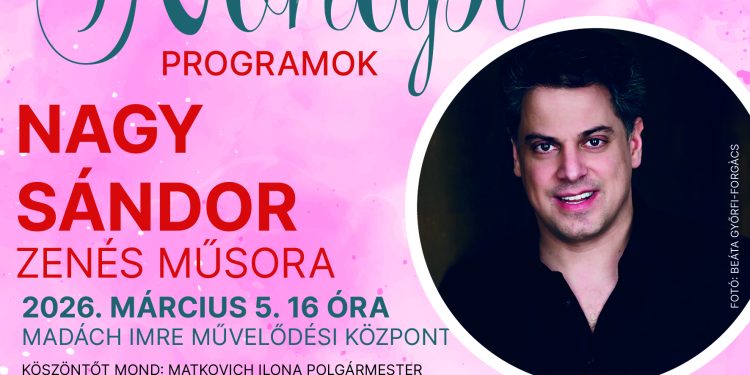 Vác Város Önkormányzata nőnapi programokat szervez