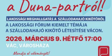 Lakossági meghallgatás a szállodahajó kikötőről