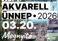 Váci Akvarell Ünnep – 2026 kiállításmegnyitó
