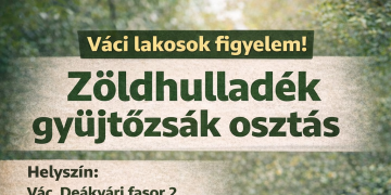 Március 21-én és április 18-án vehetők át a zöldhulladék gyűjtőzsákok