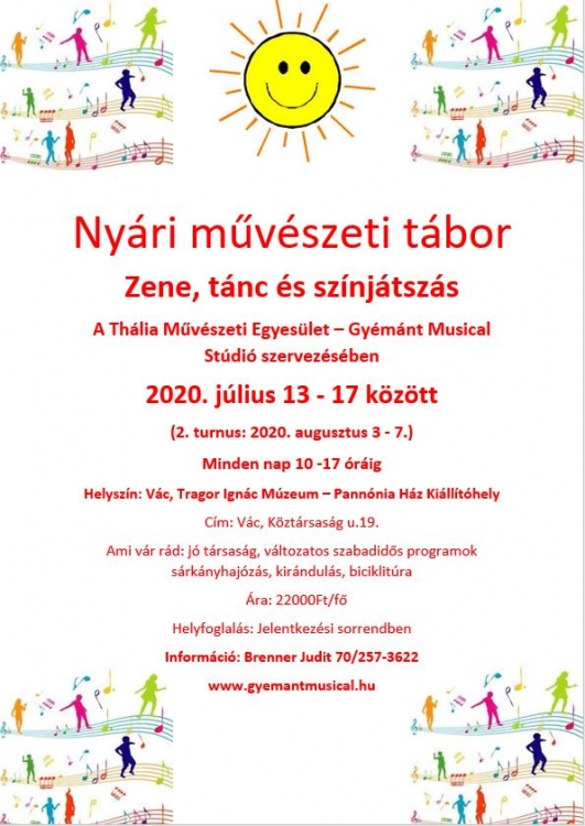 Nyári mûvészeti tábor