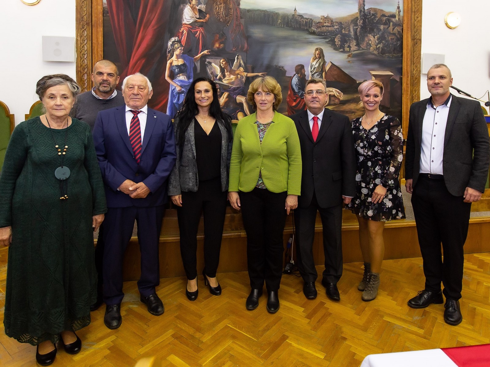 Cseh testvérvárosi küldöttség Vácon 