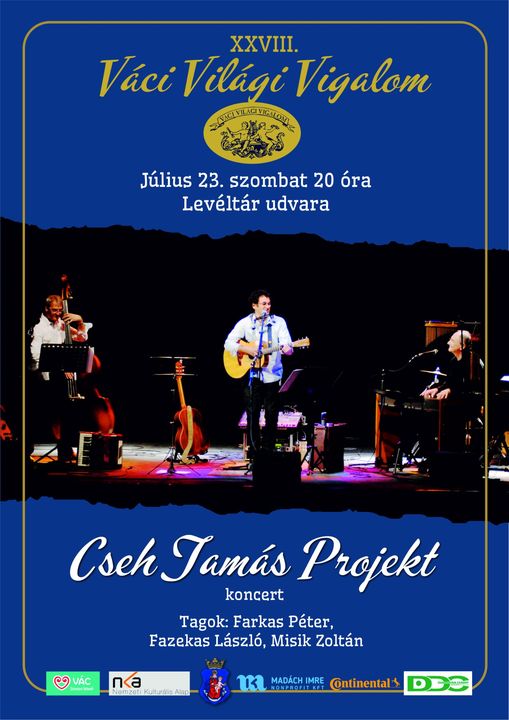 A Cseh Tamás Projekt a Levéltár udvarán