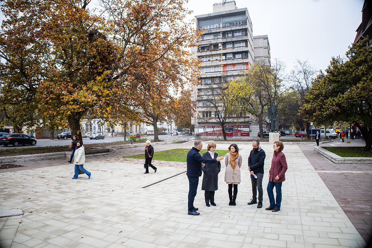 Vége az első ütemnek: új közösségi tér jön létre a város szívében