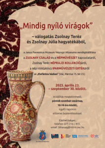 Mindig nyíló virágok – Zsolnay-kiállítás Vácon