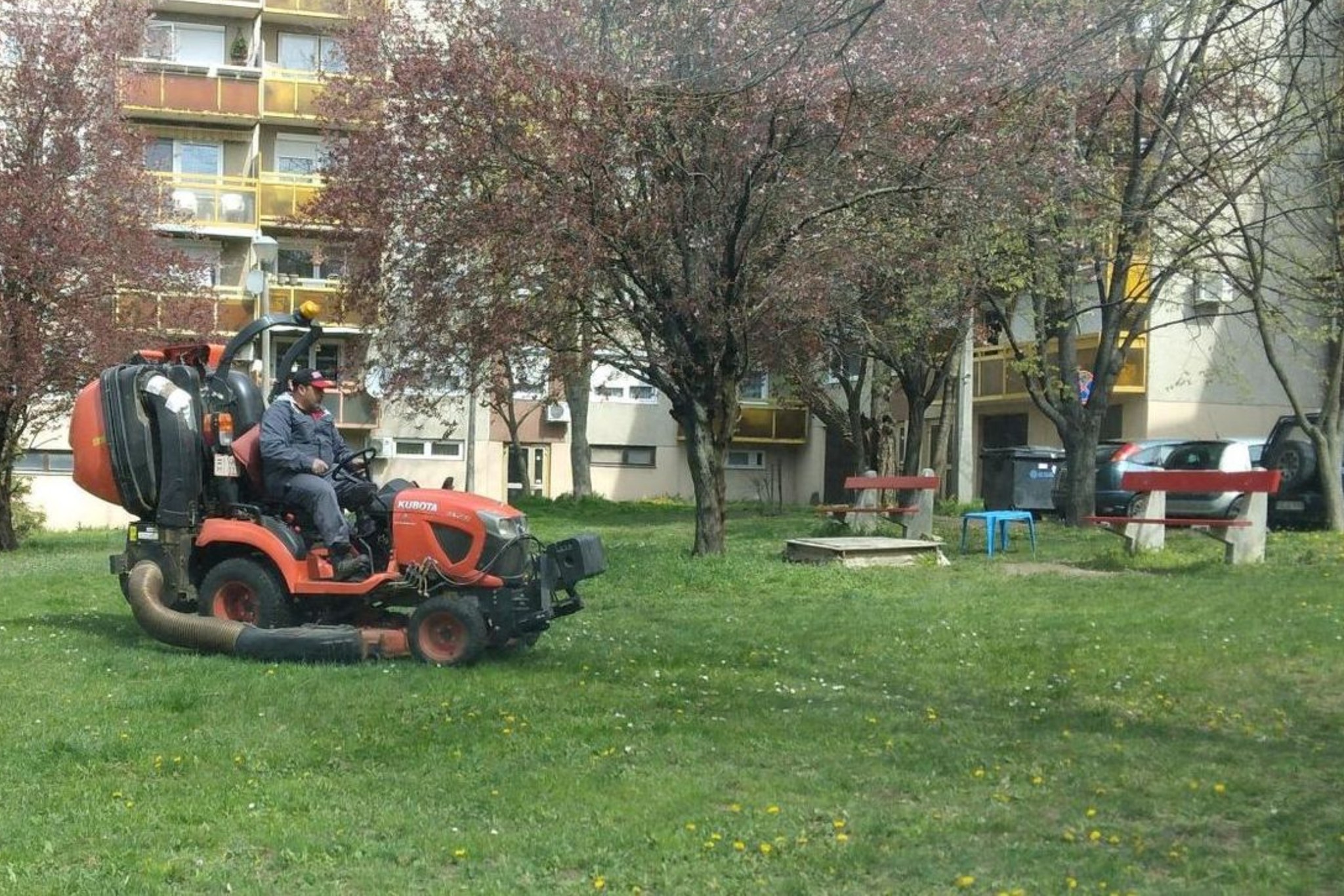 Az erre a hétre tervezett fűkaszálási közterületek