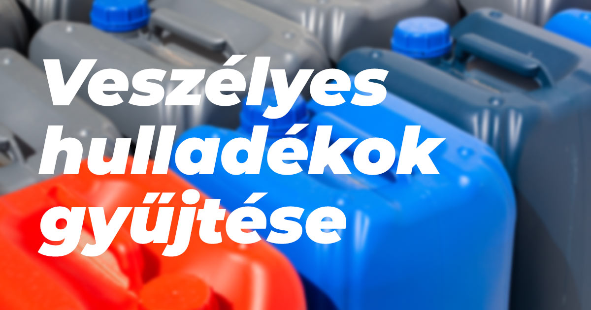 Ismét lesz veszélyes hulladék gyűjtés Vácon