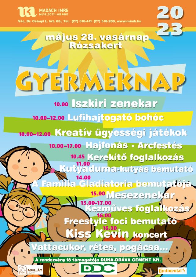 Gyermeknap a Rózsakertben