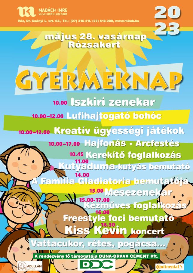 Gyermeknap a Rózsakertben