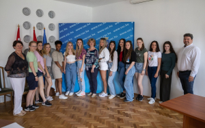 Donaueschingeni diákok látogattak Vácra