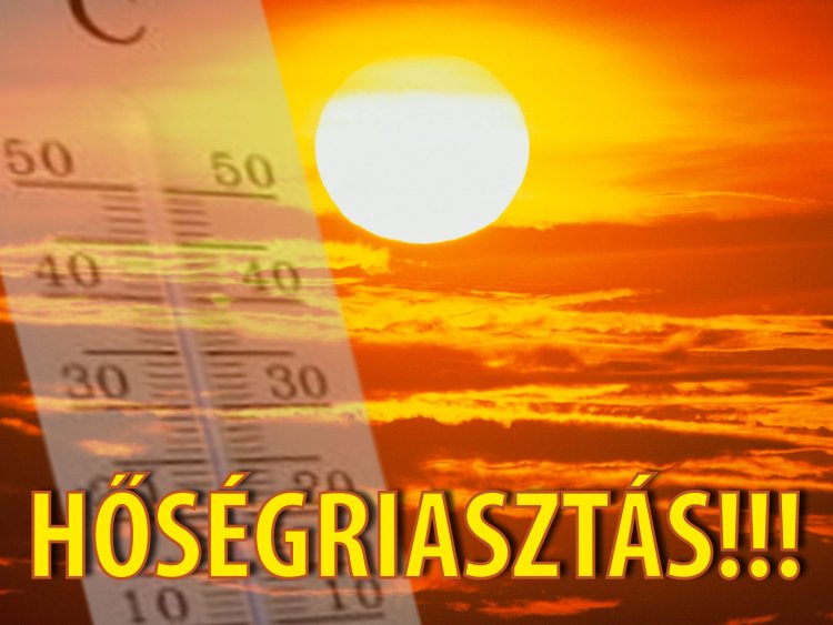 Hétfőtől ismét másodfokú hőségriasztás