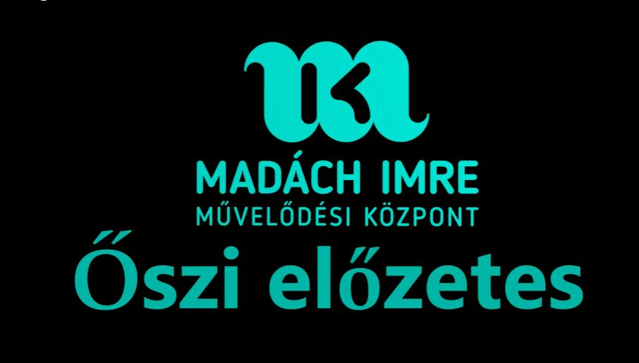 A művelődési központ őszi műsorelőzetese
