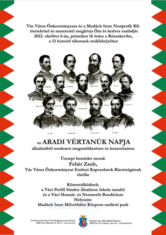 Az aradi vértanúk váci emlékezete