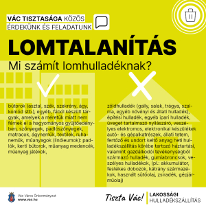Lakossági hulladékszállítás – lomtalanítás