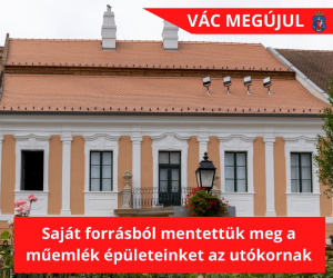 VÁC MEGÚJUL