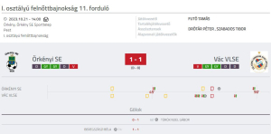 Labdarúgás – Újabb döntetlen