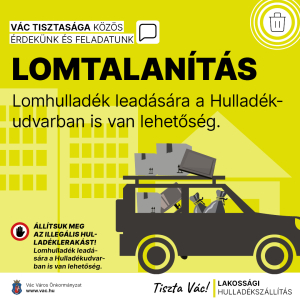 Lakossági hulladékszállítás – lomtalanítás