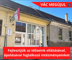 VÁC MEGÚJUL