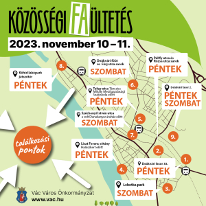 Segítsen önkéntesként, hogy Vác zöldebb legyen!