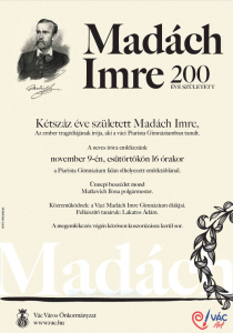 Madách Imrére emlékezünk