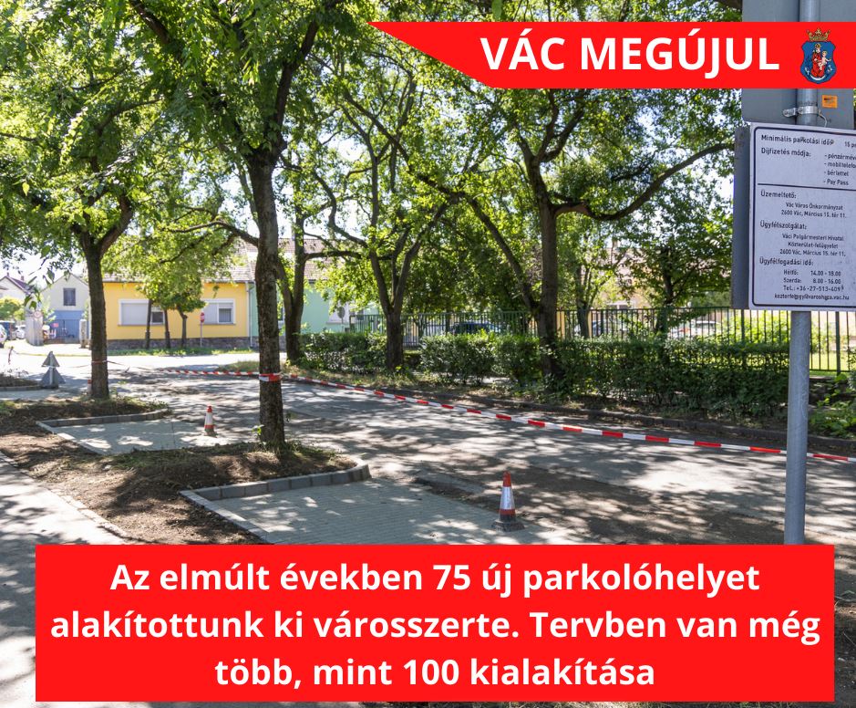 VÁC MEGÚJUL
