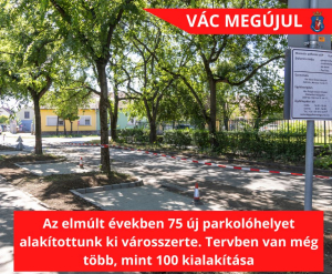VÁC MEGÚJUL
