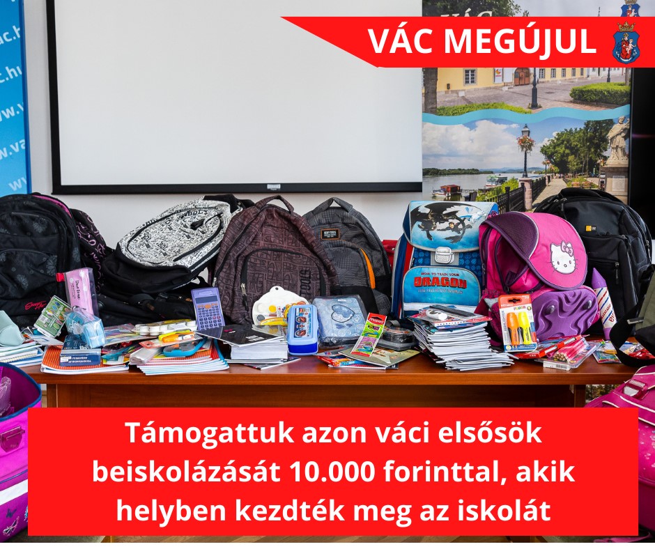 VÁC MEGÚJUL