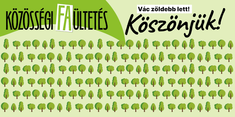Önkormányzati köszönet a közösségi faültetésért
