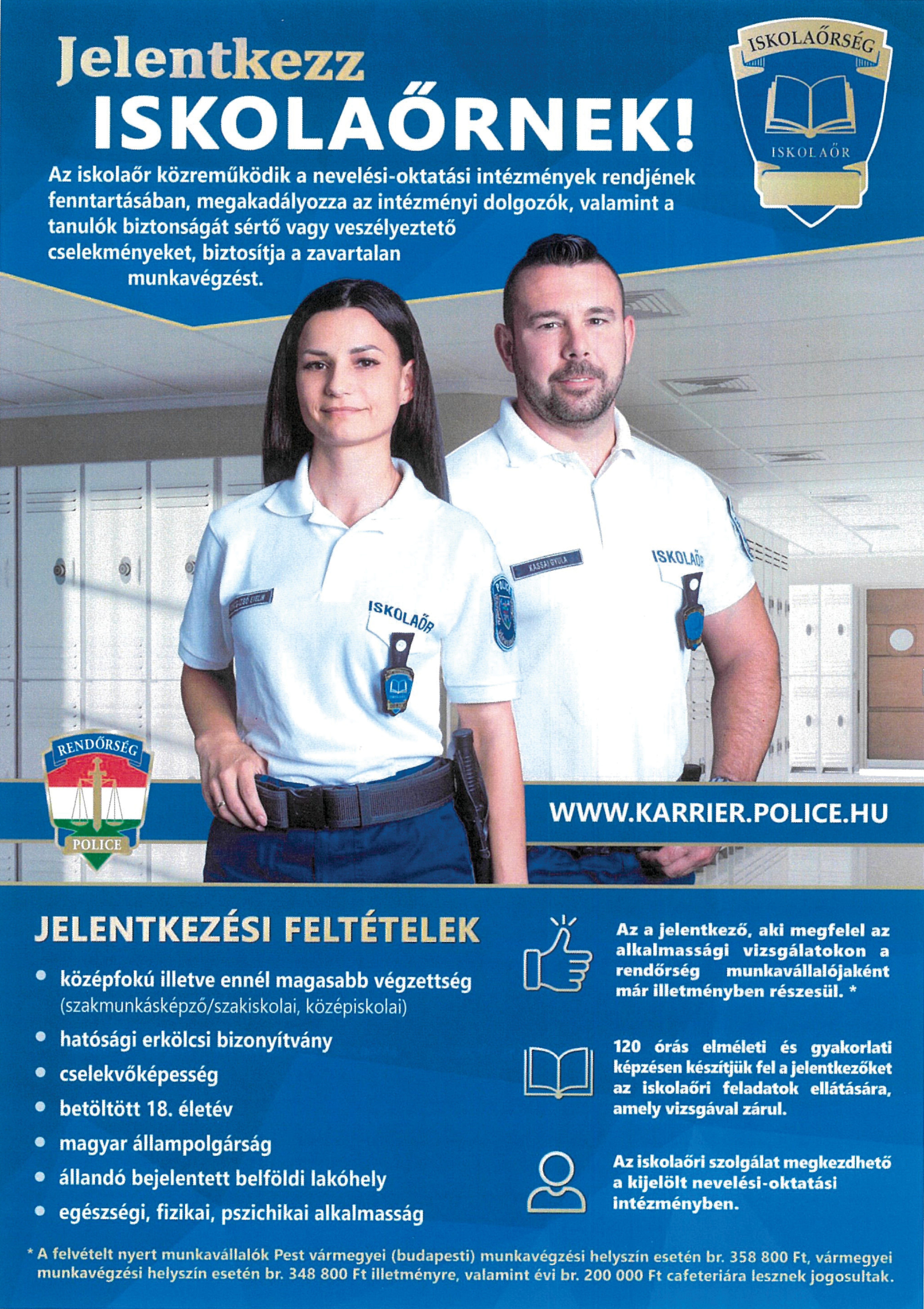 Jelentkezz iskolaőrnek!